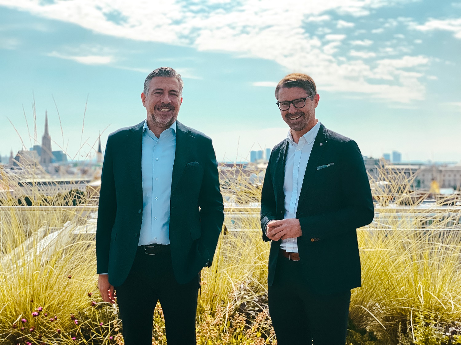 Andreas Holler und Kevin Töpfer